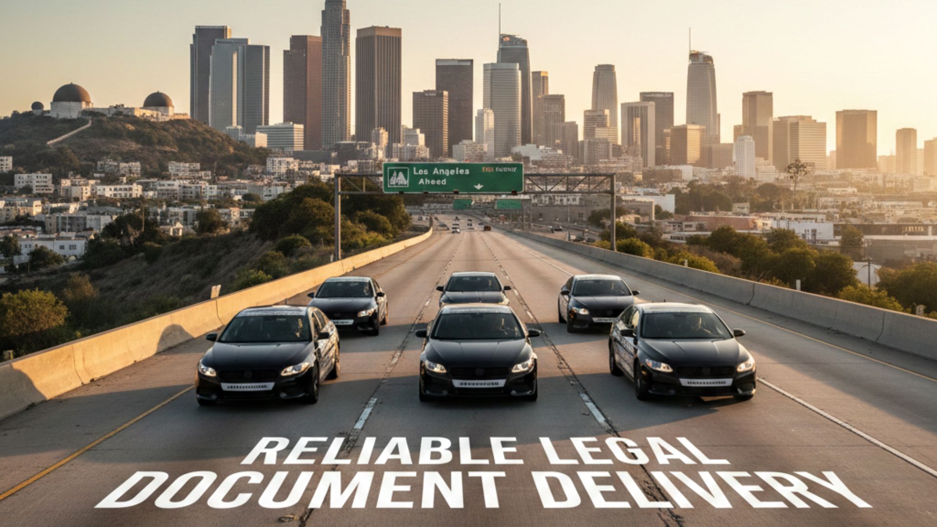 Same Day Process Serving Across Los Angeles County